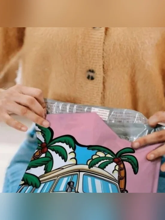 BUY NOW 25 Summer Daze Premium Poly Mailer Shipping Bags 10x13 - Picture 6 of 6